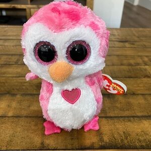 TY Beanie Boos | Juliet the pink penguin